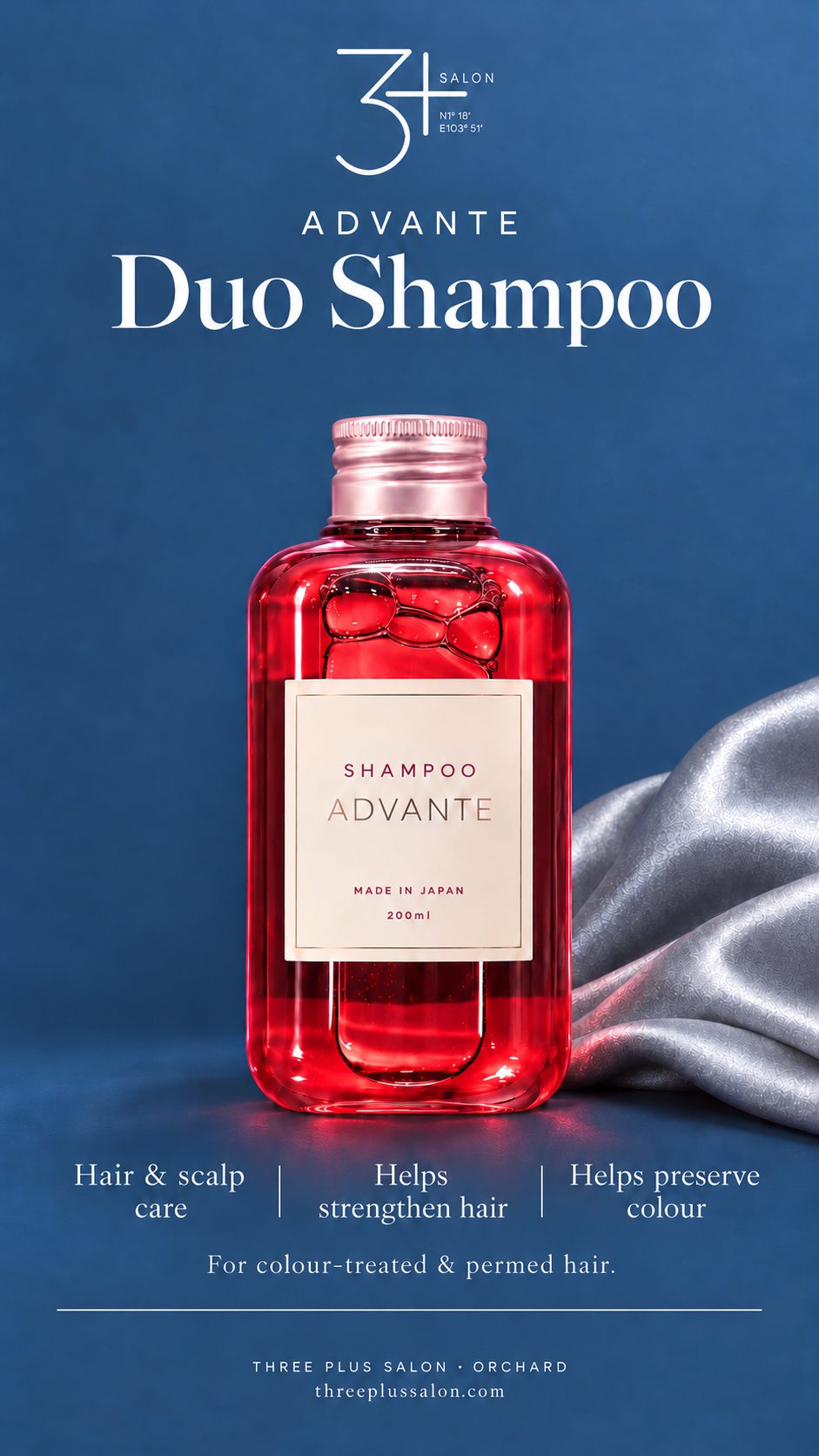 ADVANTE Duo Shampoo, 200 ml · ADVANTE Duo 洗发水