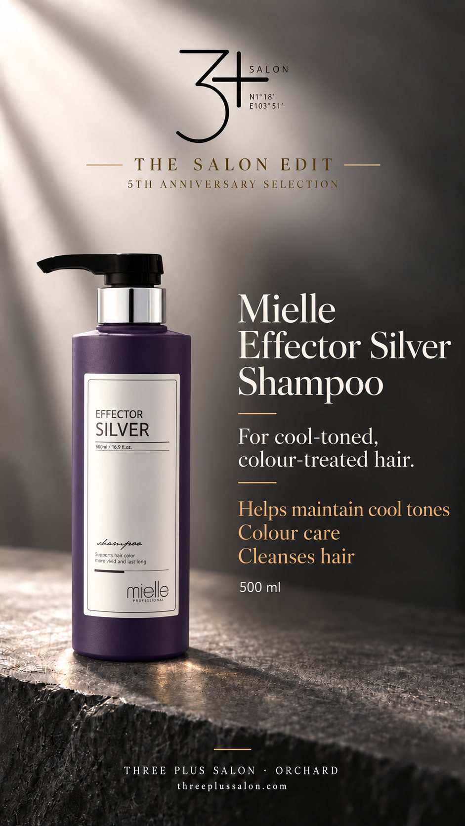 Mielle Effector Silver Shampoo, 500 ml · Mielle 银色护色洗发水