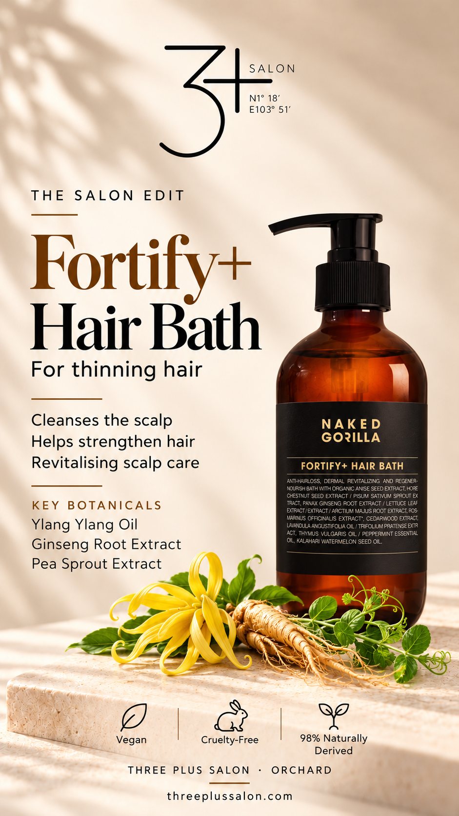 Fortify+ Hair Bath · Fortify+ 强健洗发浴