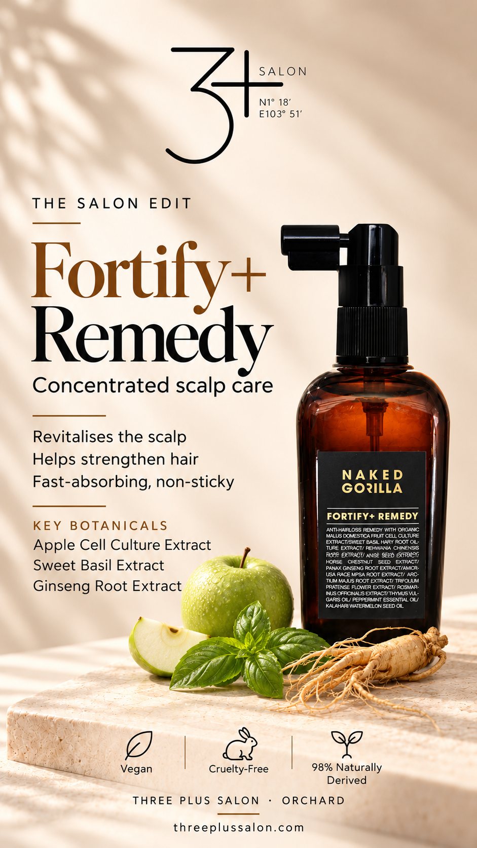 Fortify+ Remedy · Fortify+ 头皮强健精华
