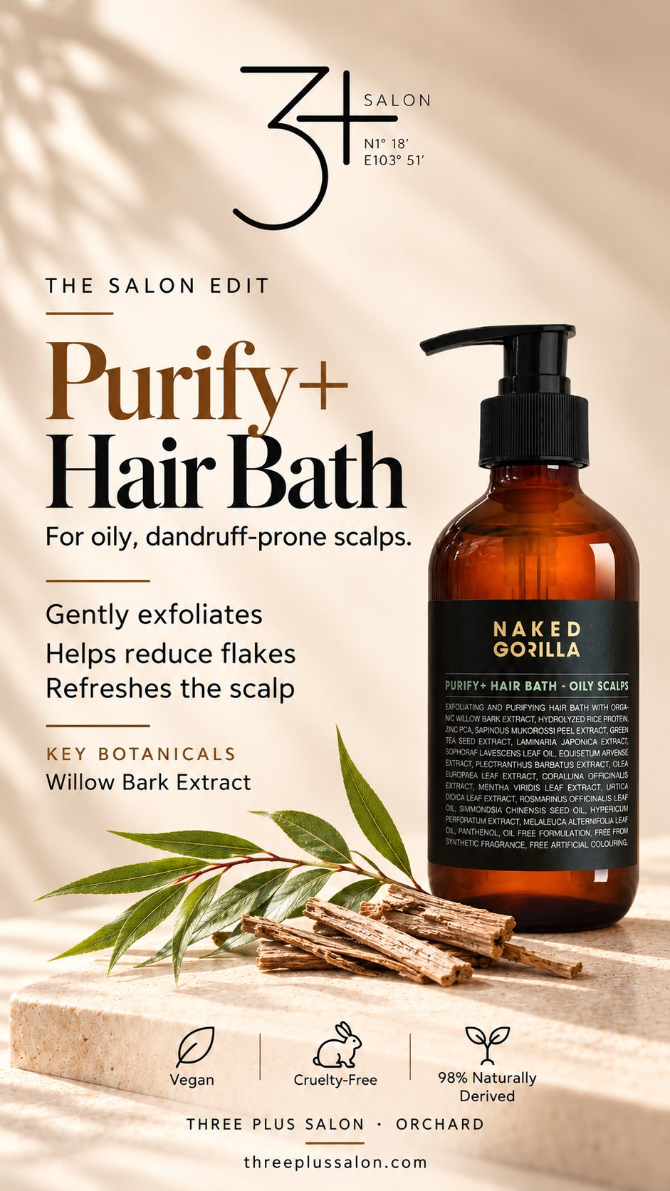 Purify+ Hair Bath · Purify+ 净化洗发浴
